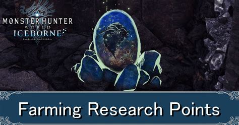 farming research points mhw|How to Farm Research Points .